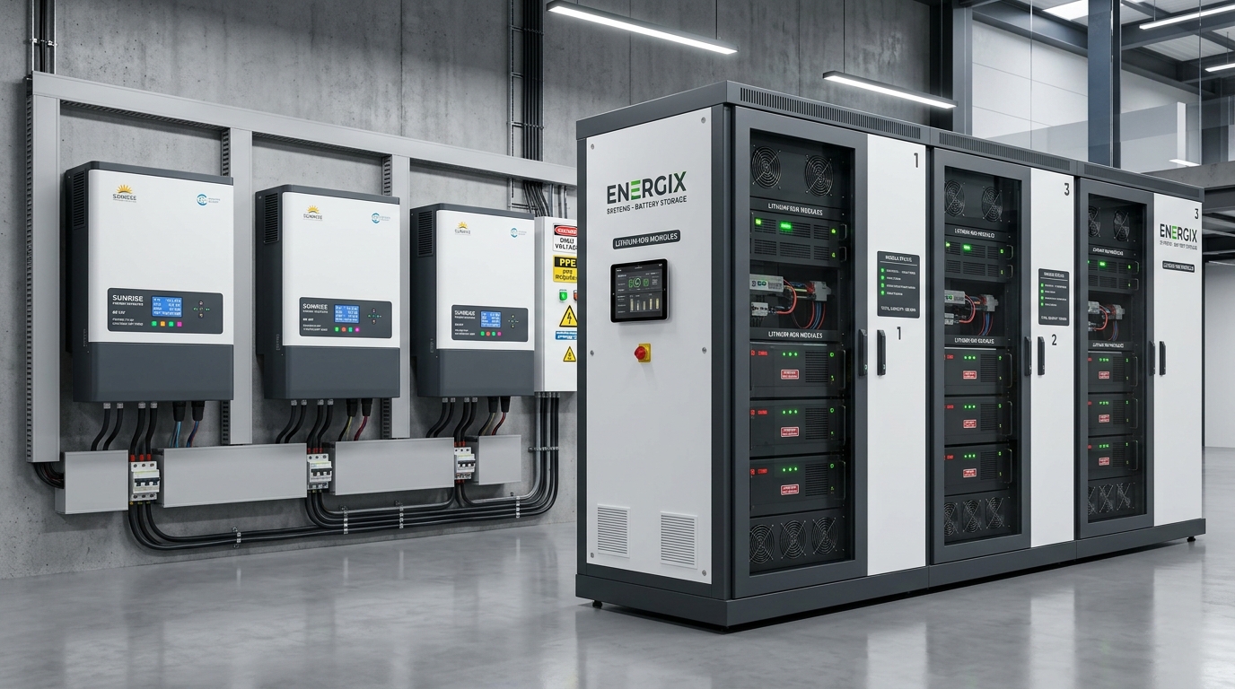 Hybrid Inverters & Energy Storage